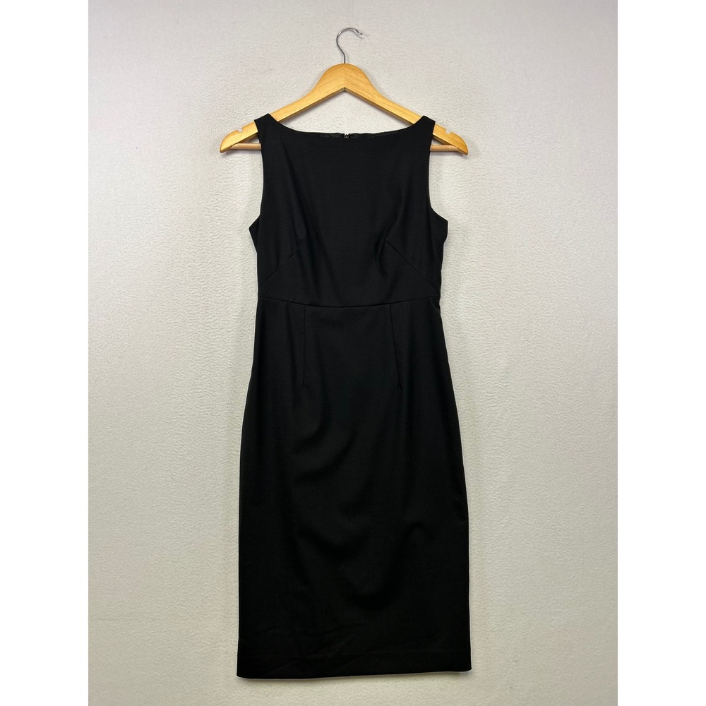 Professional Banana Republic Womens 0 Black Wool Blend Stretch Sheath Dress